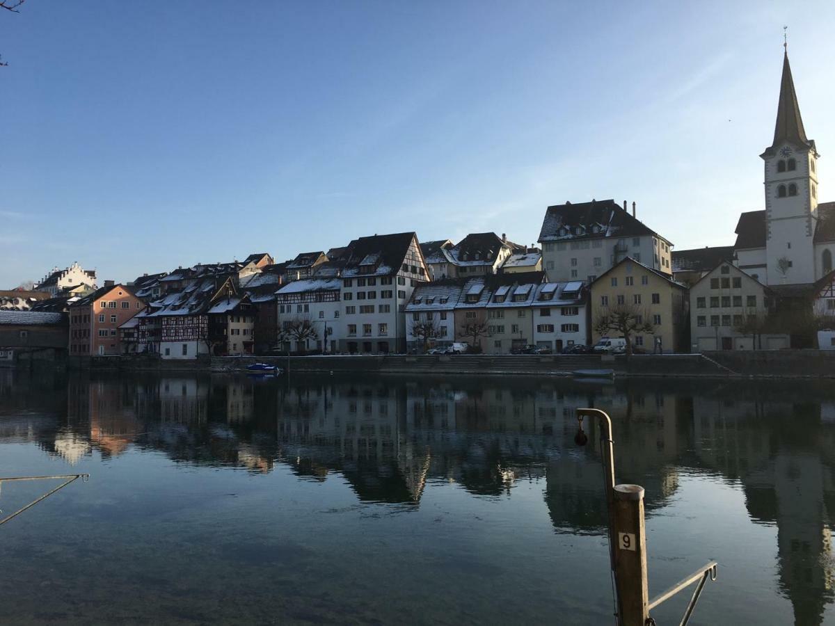 Alpenpanorama am Hochrhein Villa Gailingen Exteriör bild