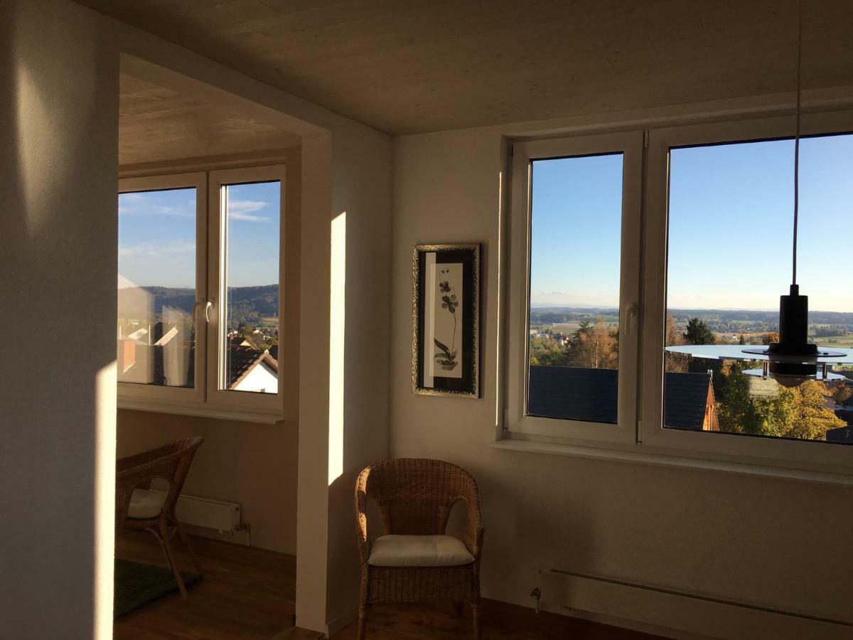 Alpenpanorama am Hochrhein Villa Gailingen Exteriör bild