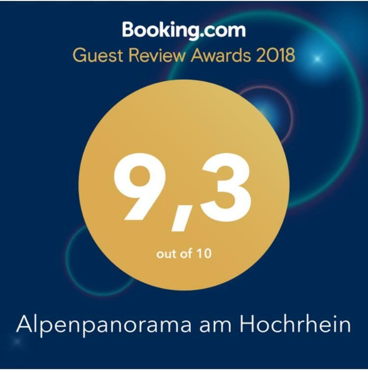 Alpenpanorama am Hochrhein Villa Gailingen Exteriör bild